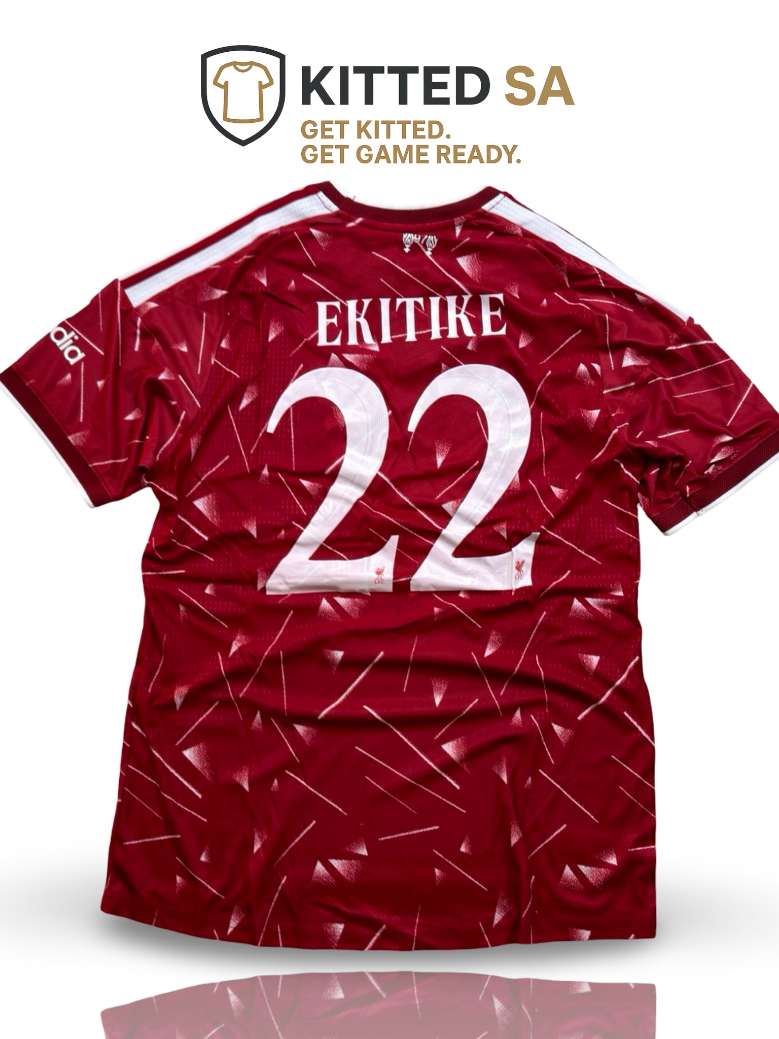 KITTED SA *Liverpool 2026/27 Ekitike Home Player Edition Kit*