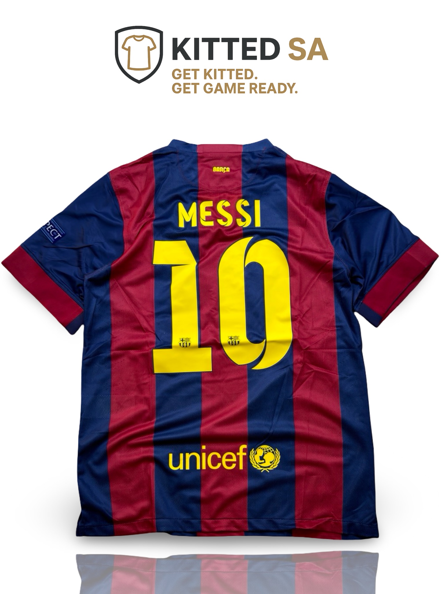 KITTED SA *Barcelona 2015 Messi Final Kit*