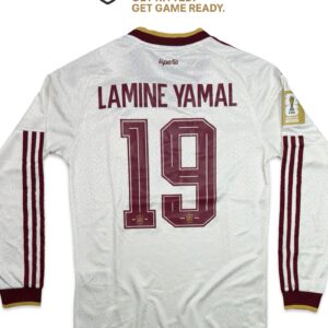 Spain Away 2026 Lamine Yamal Long Sleeve World Cup Player Edition Kit