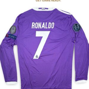 Real Madrid 2016/17 Ronaldo Away Champions League Final Kit