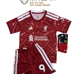 Liverpool 2026/27 Isak Home Kids Kit with Shorts and Socks