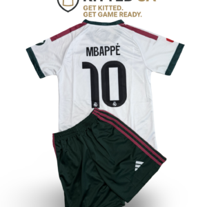 Real Madrid 2026/27 Mbappé Home Kids Kit with Shorts